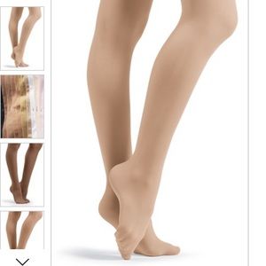 NWT Balera Tan Footed Tights